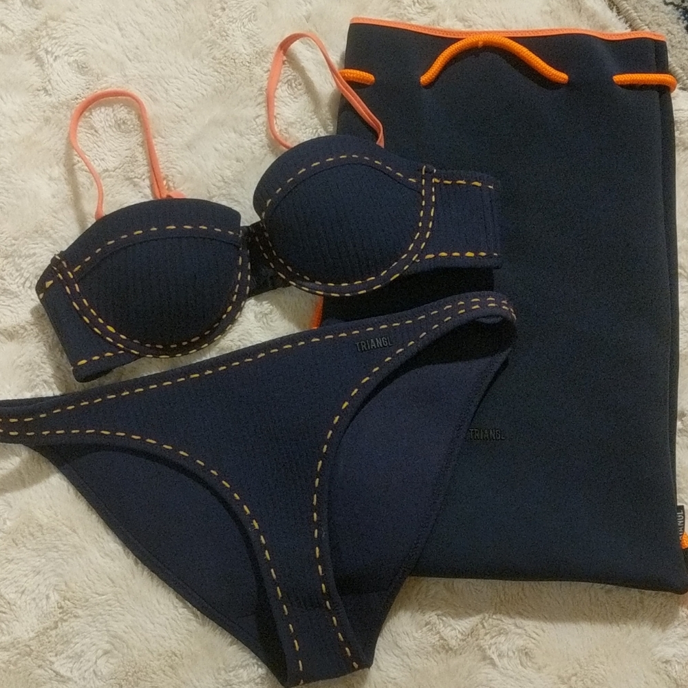 Triangl S/M Lights Out Galaxy Bikini